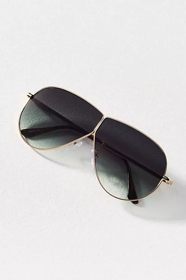 Colorful Metal Aviator Sunglasses by I-SEA