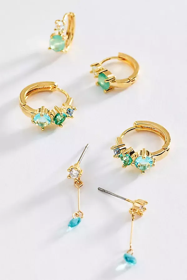 Stacking Earrings, Set of 3