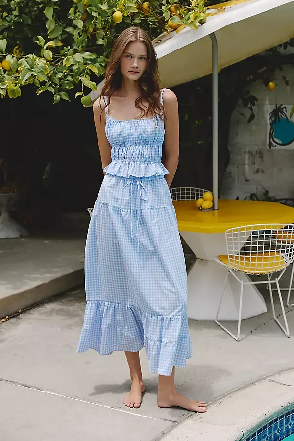 Riley 100% Cotton Maxi Skirt by Peixoto