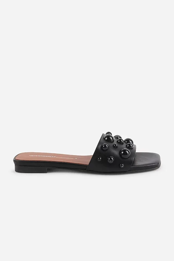 Cocktail Beaded Slides by Intentionally Blank