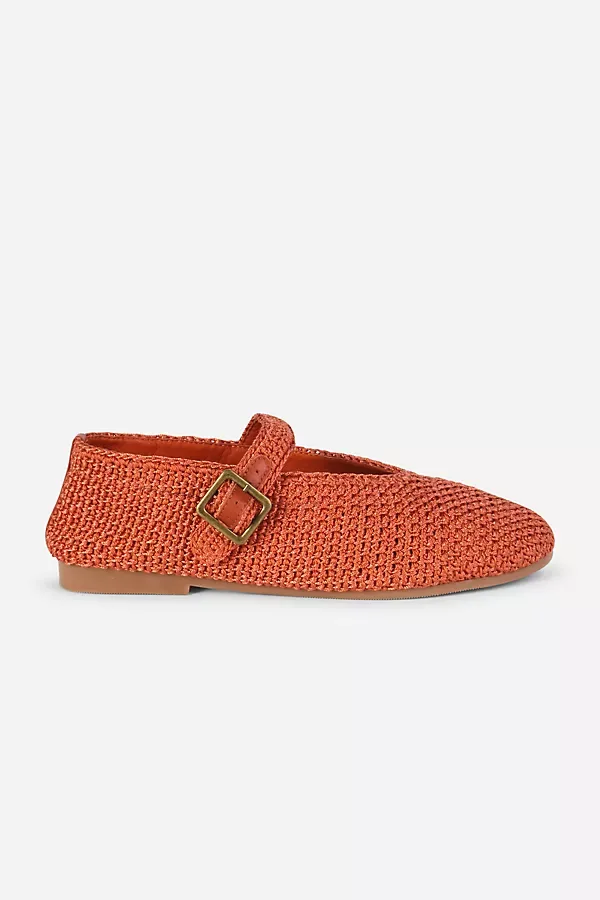 Kail Woven Flats by Intentionally Blank