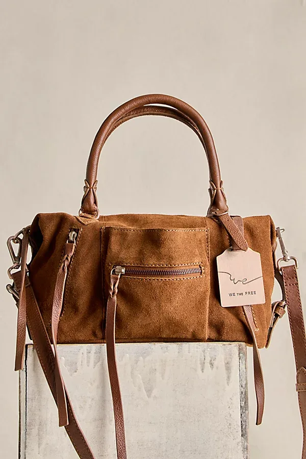We the Free Suede Baby Emerson Bag by Free People