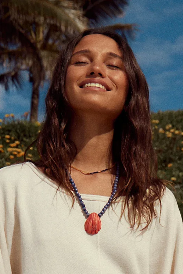 Spondylus Necklace by Essentially Mindful
