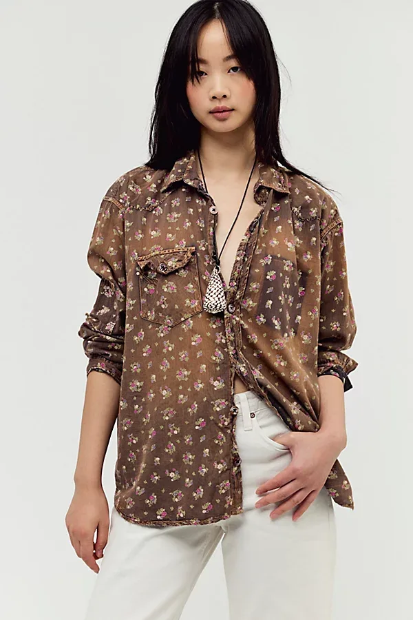 Kelly Western Button Down Shirt by Magnolia Pearl