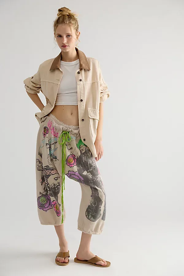 Willie Nelson Cali Sweat Capris by Magnolia Pearl