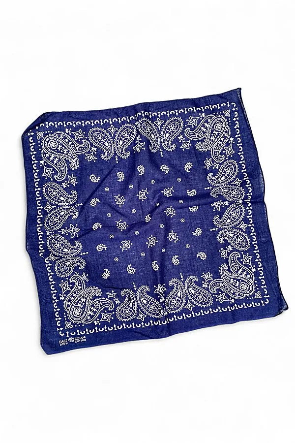 Vintage Fast Color Trunk Up Elephant Bandana by SharpLilTeeth