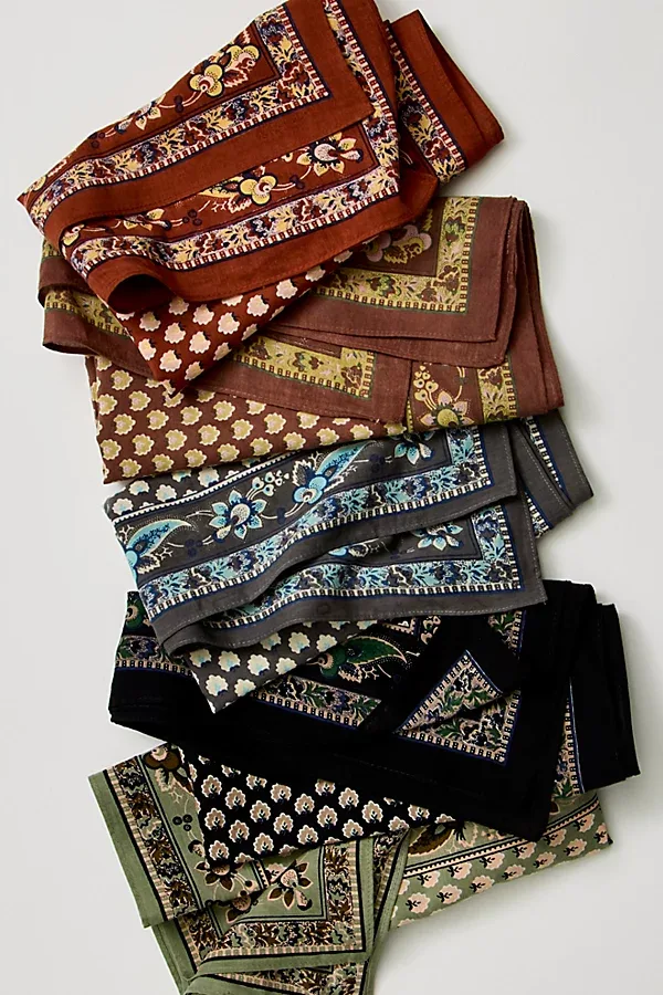 Lotus Paisley Print Bandana by Free People