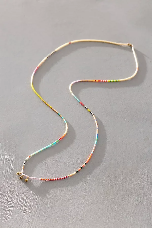 Lalova Multi Slim Long Necklace by Iwona Ludyga Design