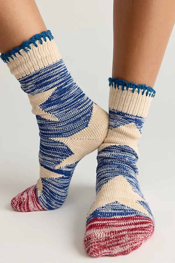 Crafty Stars Socks by Free People