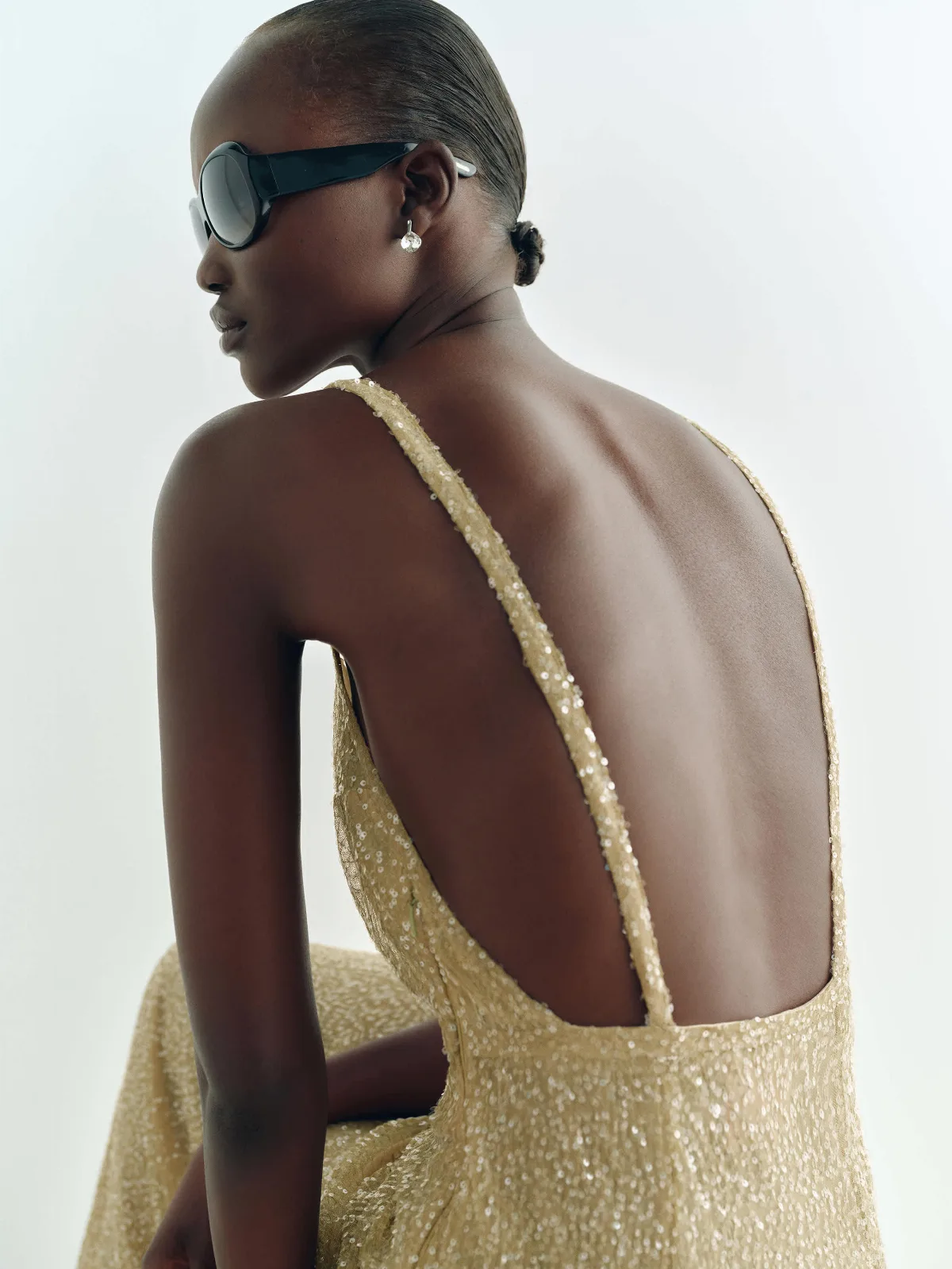 Mineral Low Back Knit Dress by Reformation
