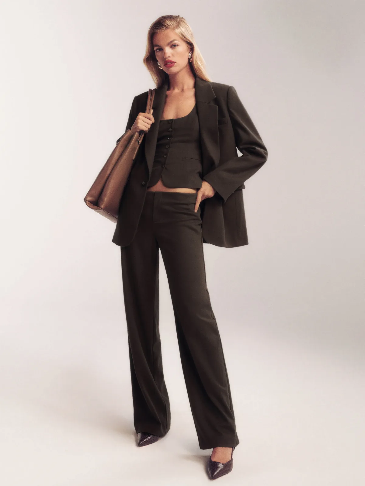 Vida Low Rise Long Pant by Reformation