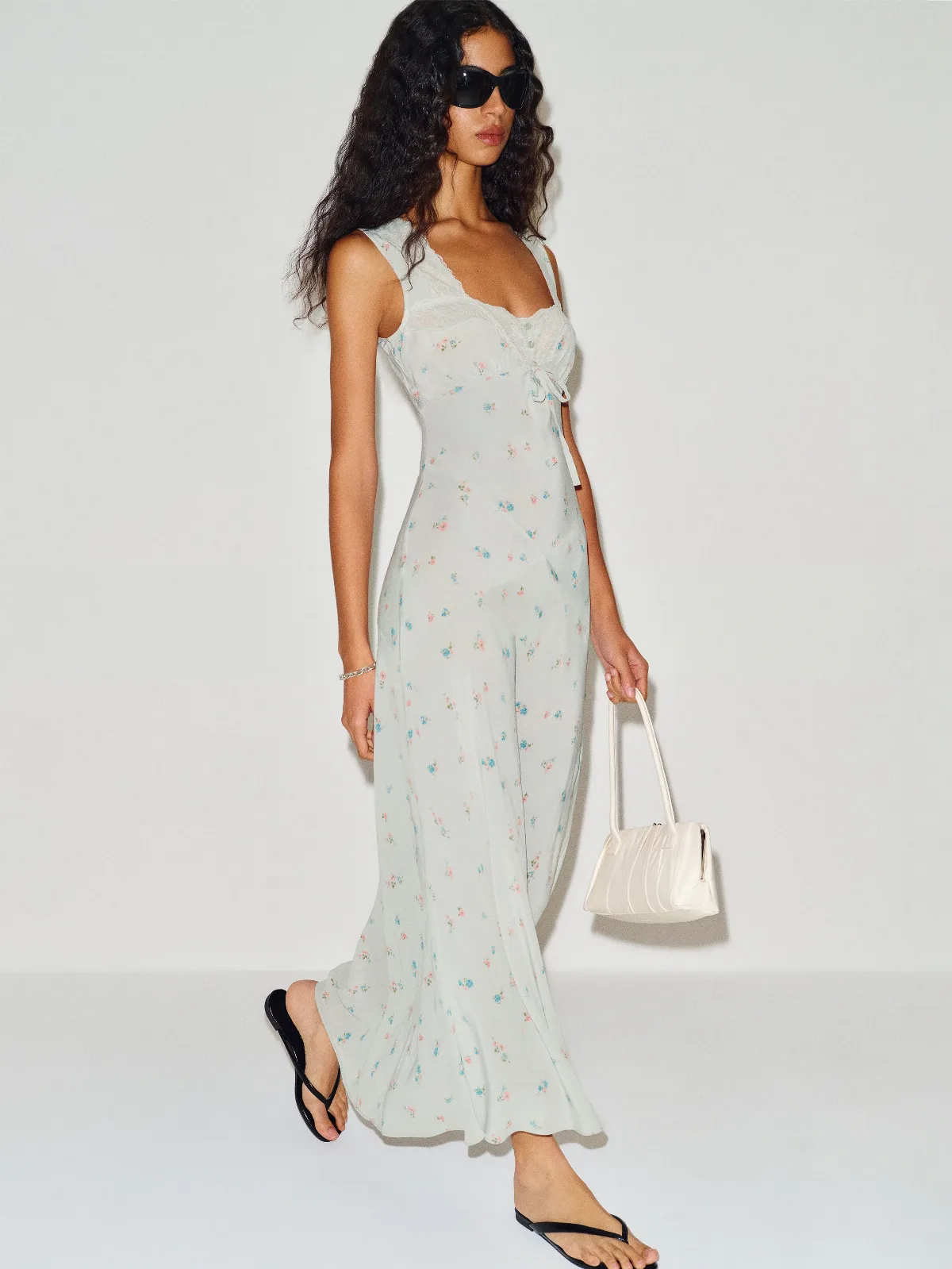 Saphira Dress Blue Lace