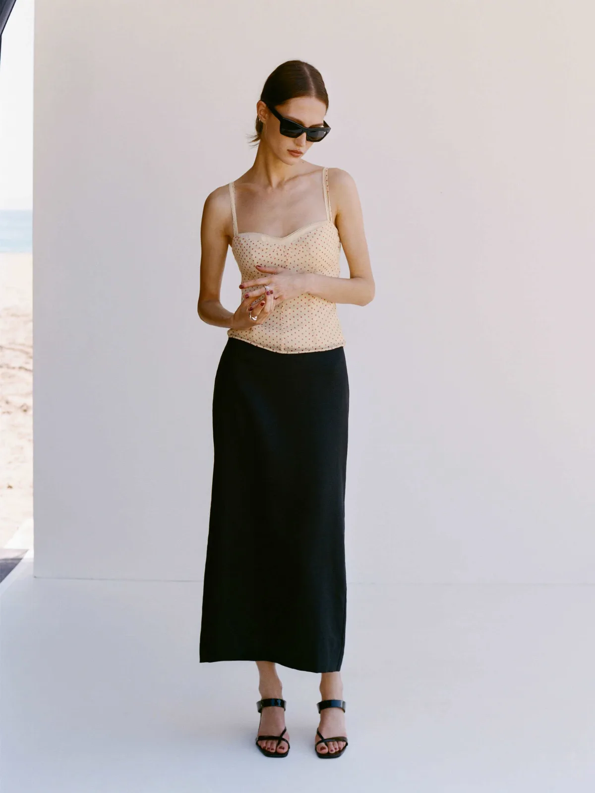 Lydia Linen Skirt by Reformation