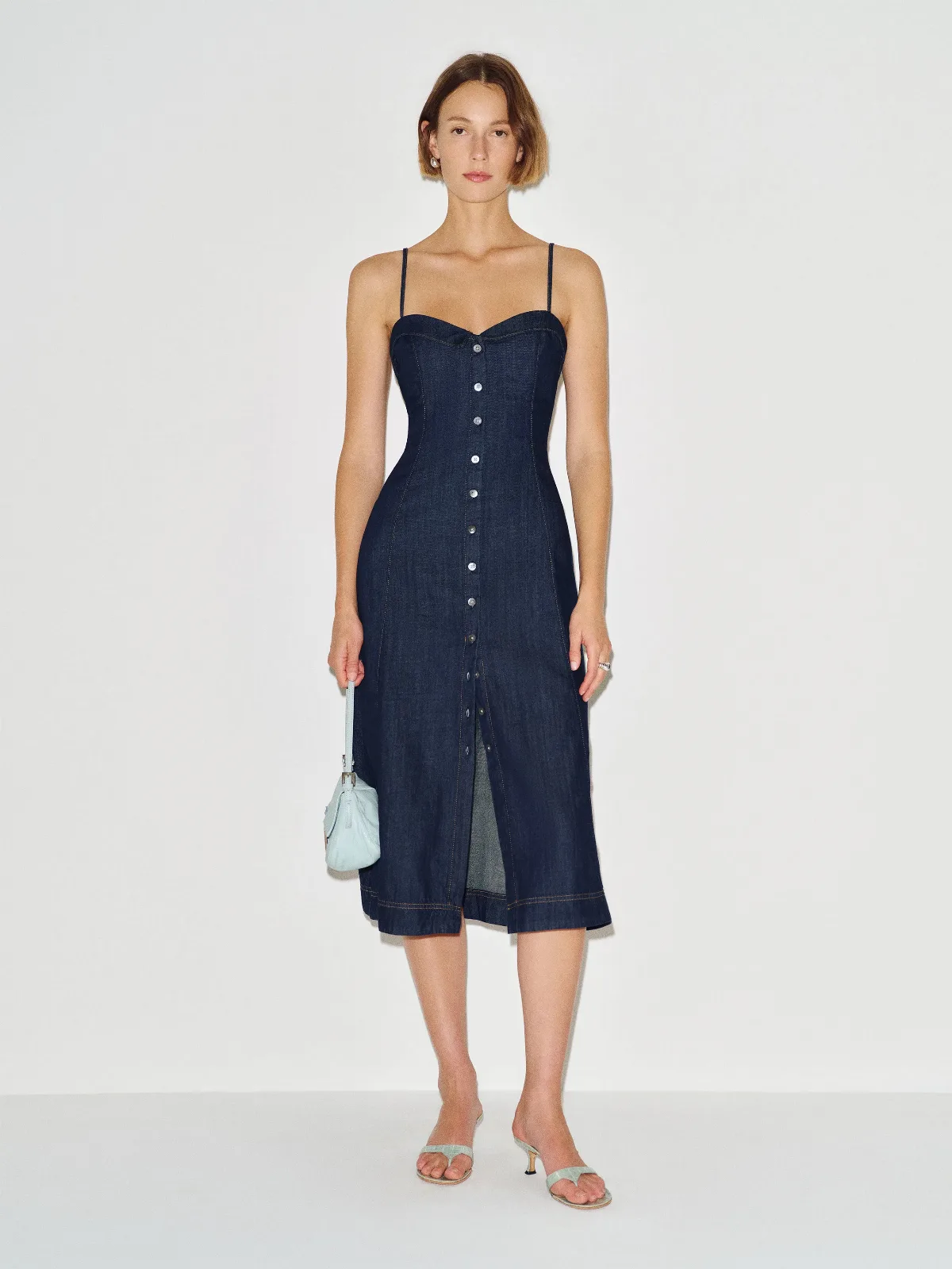 Ashtin Denim Midi Dress