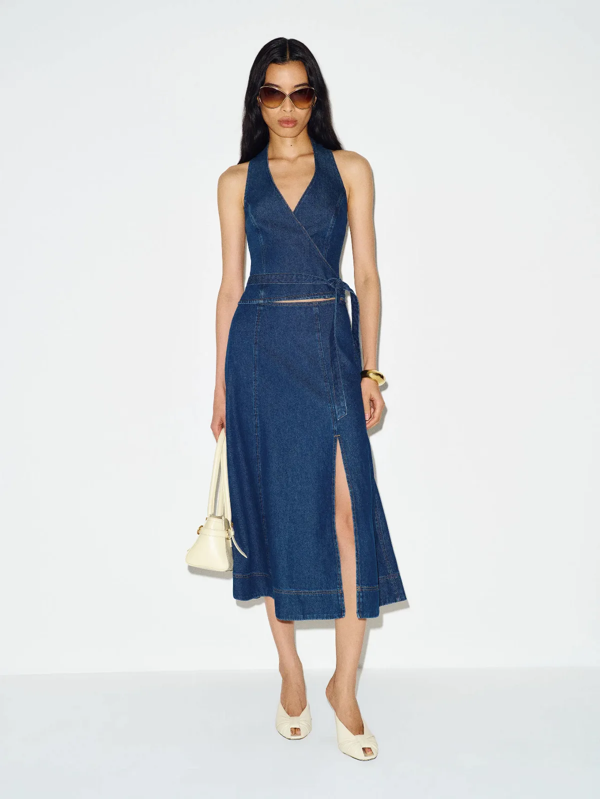 Susan Denim Two Piece by Reformation