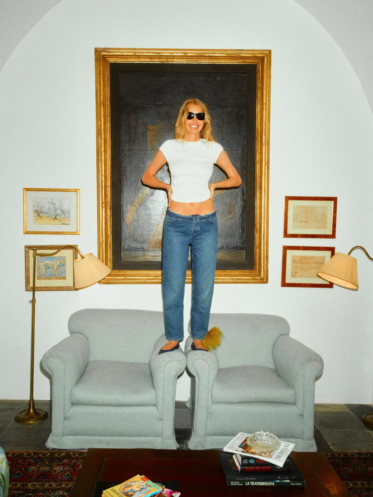 Foster Jean Blue Denim by Reformation