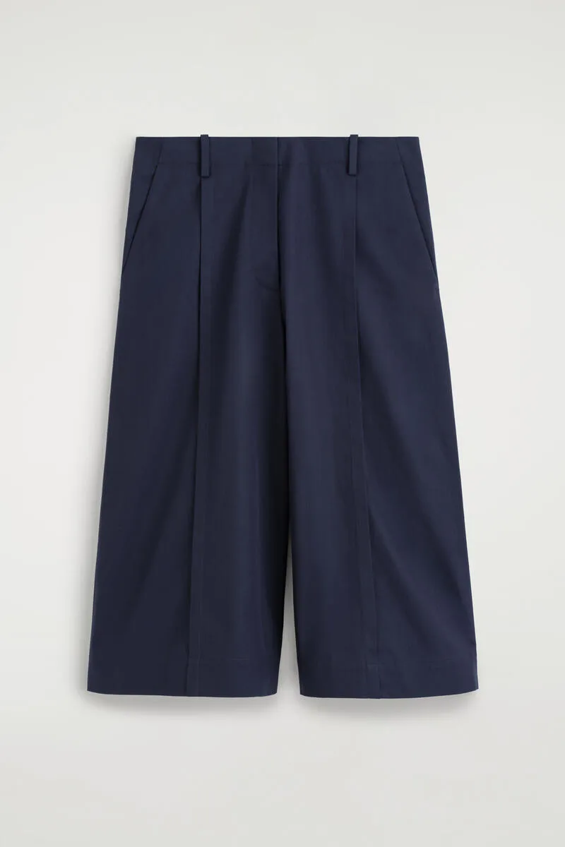 Tailored Cotton-Twill Culottes by COS