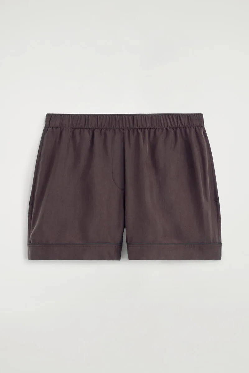 Silk Elasticized Shorts by COS