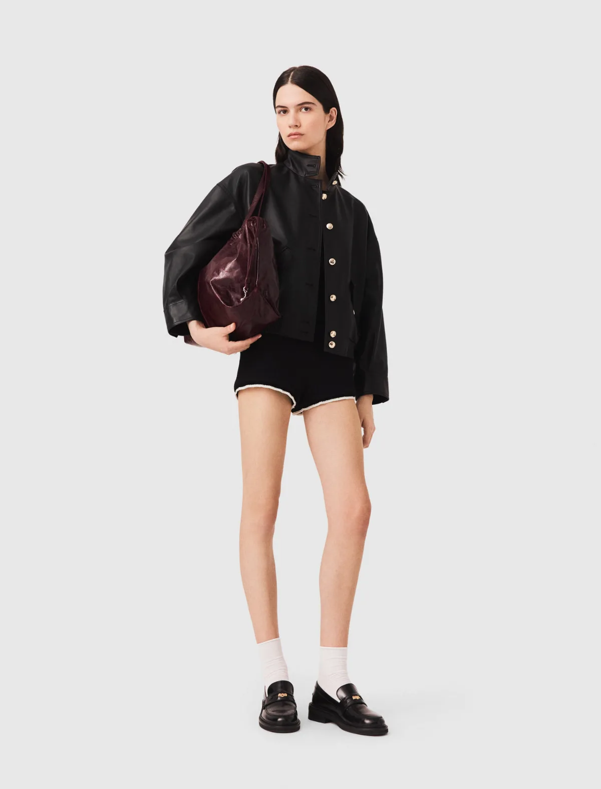 Leather Jacket by Maje