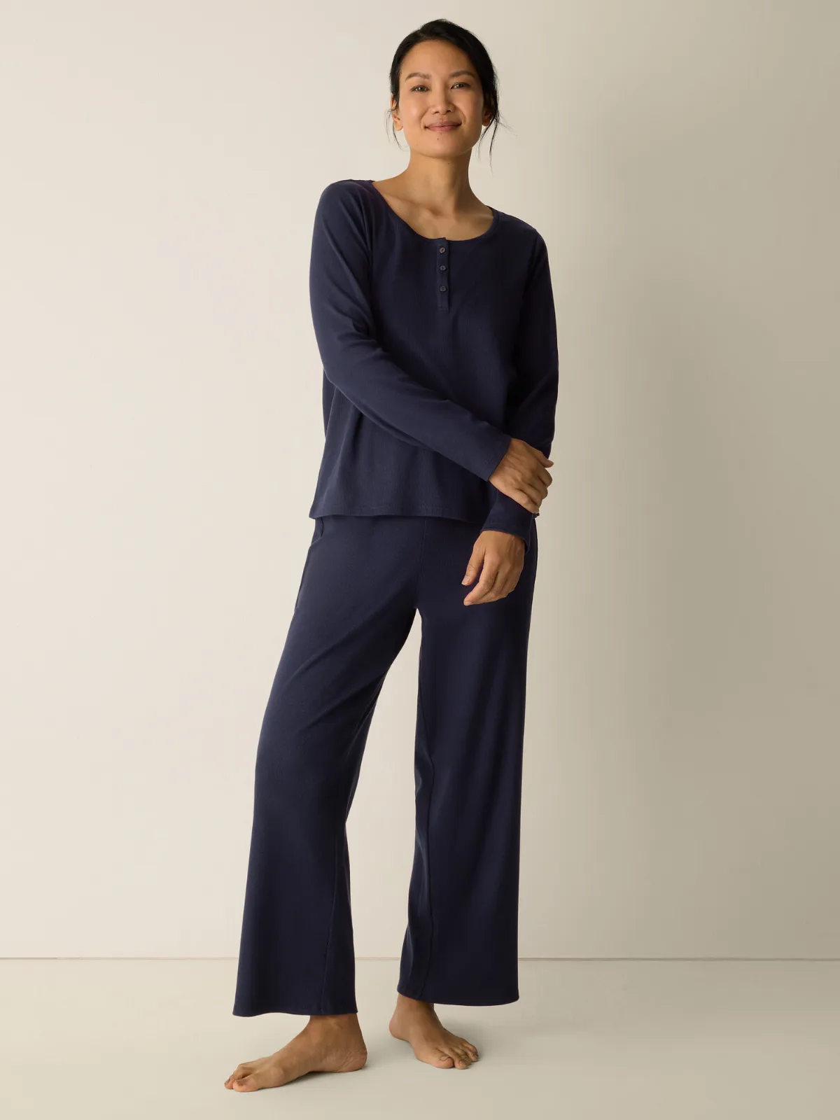 Organic Cotton Rib Sleep Set by EILEEN FISHER