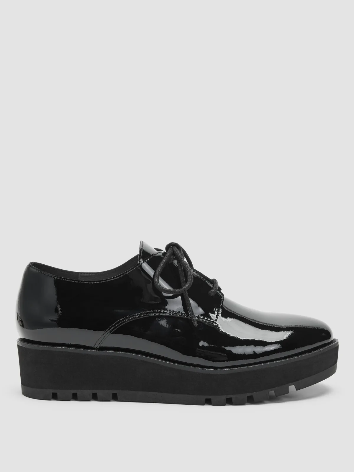 Eddy Patent Leather Platform Oxford by EILEEN FISHER
