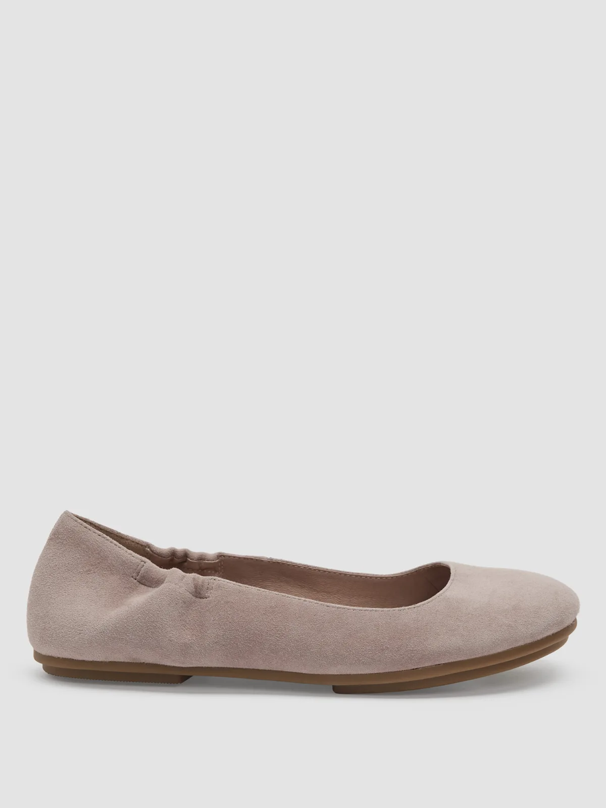 Fosse Suede Ballet Flat by EILEEN FISHER
