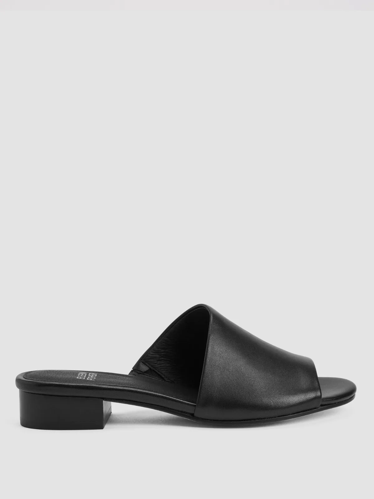Quote Nappa Leather Slide Sandal by EILEEN FISHER