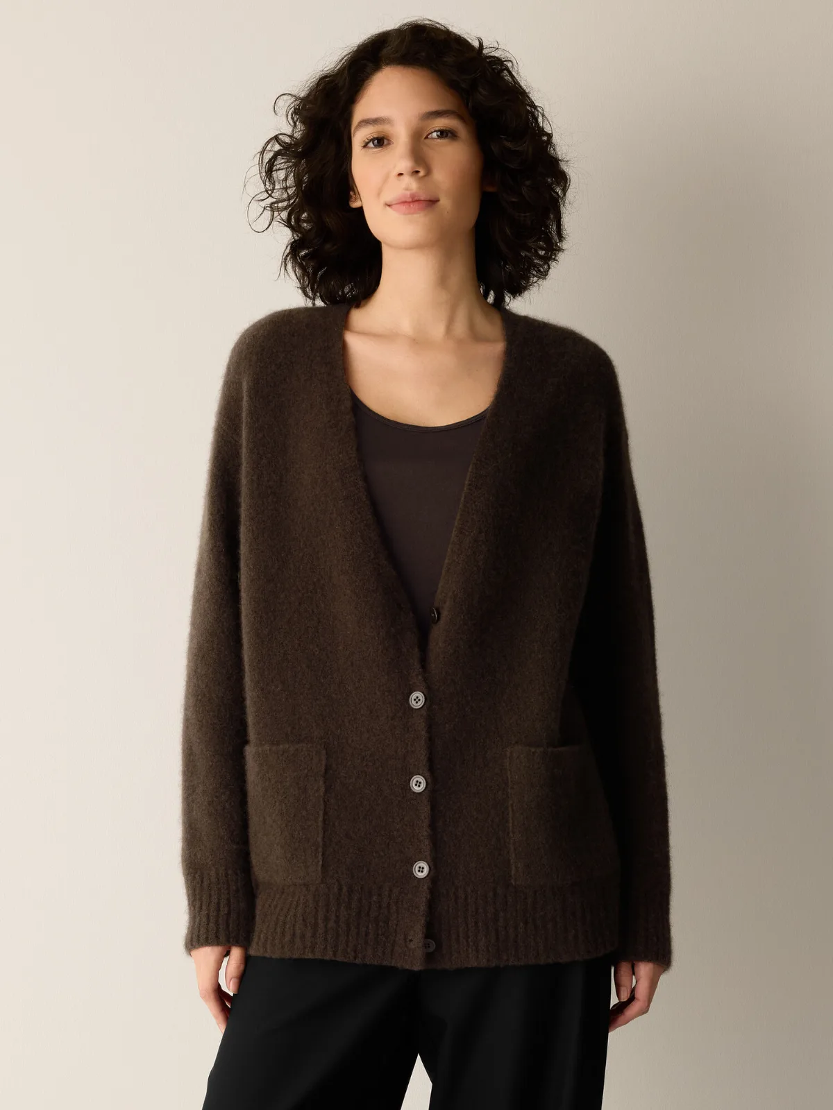Cashmere Silk Bliss Slouchy Long Cardigan
