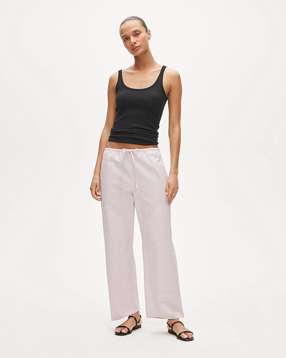 Luna Pant in Cotton Poplin by J.Crew