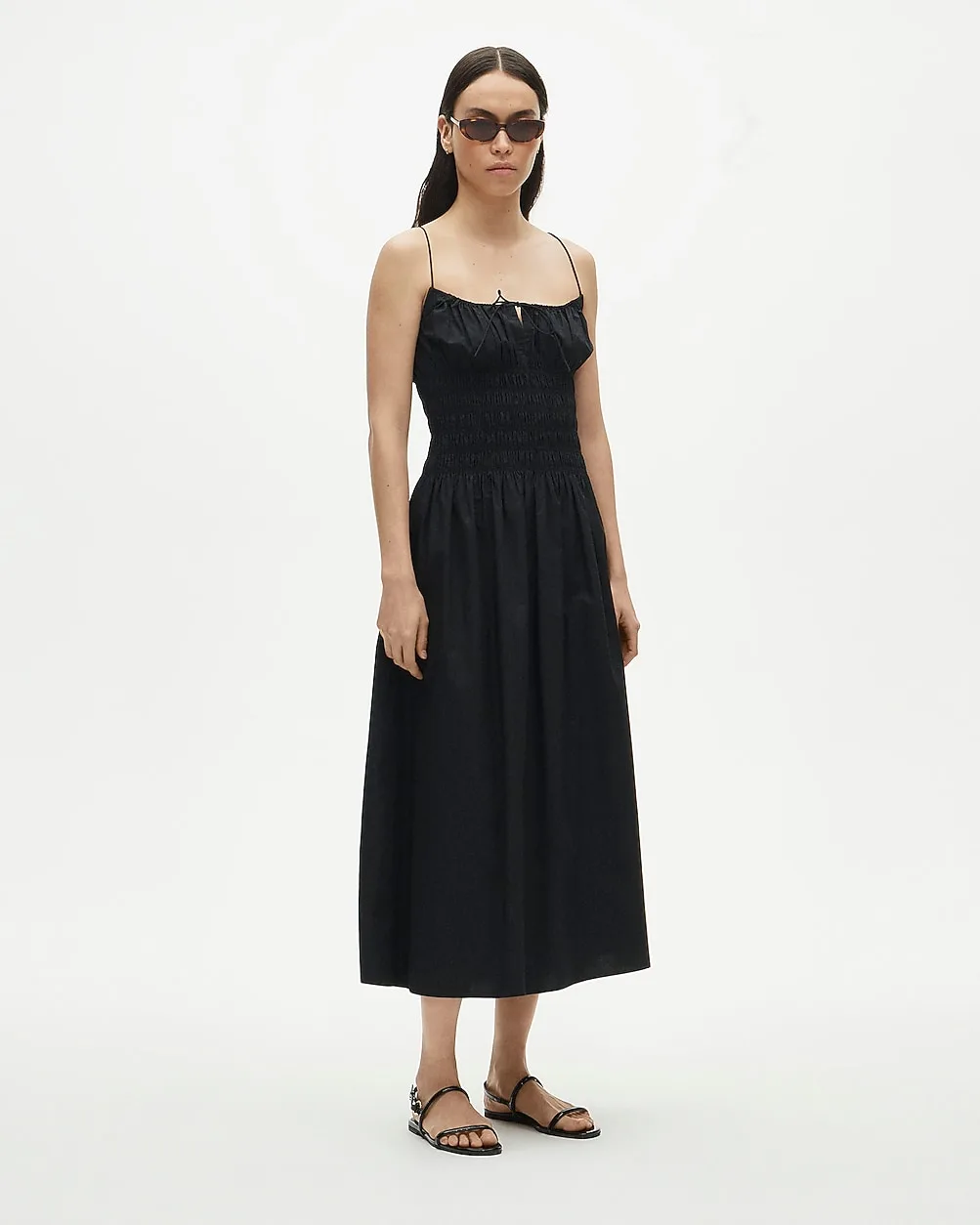 Reverie Dress in Cotton Poplin by J.Crew