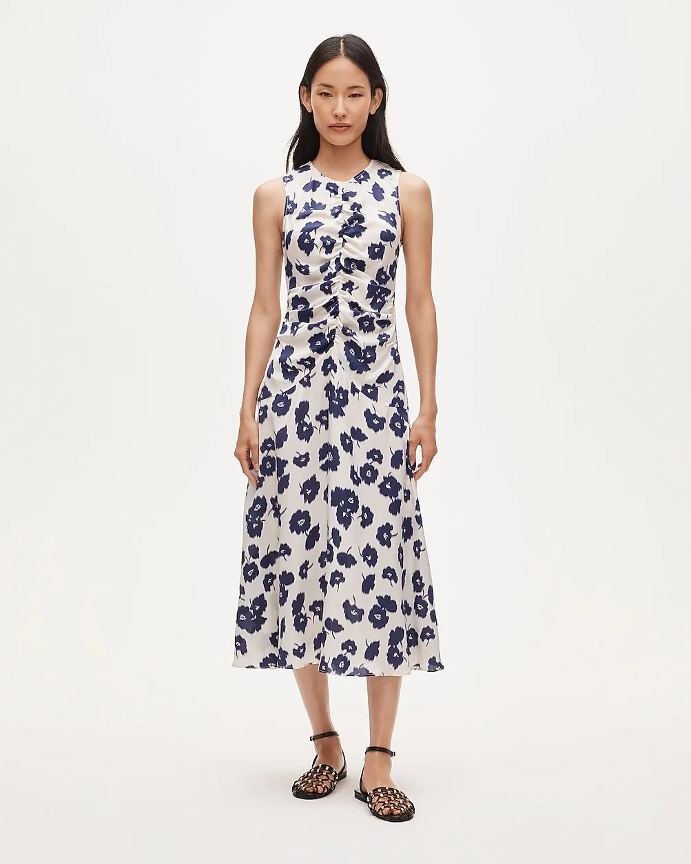 Veranda Dress in Blurred Floral by J.Crew