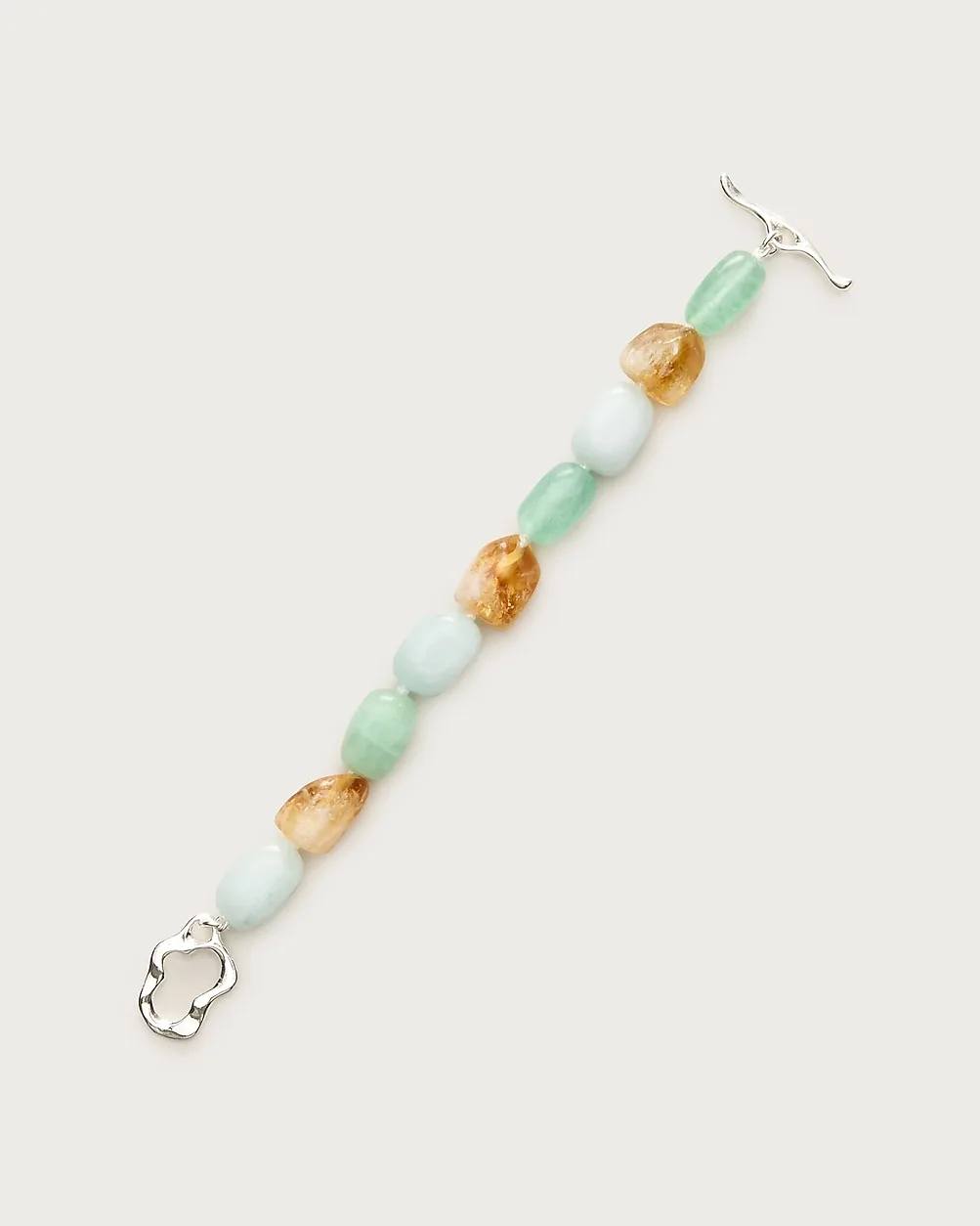 Zycloom x J.Crew Mixed-Stone Bracelet