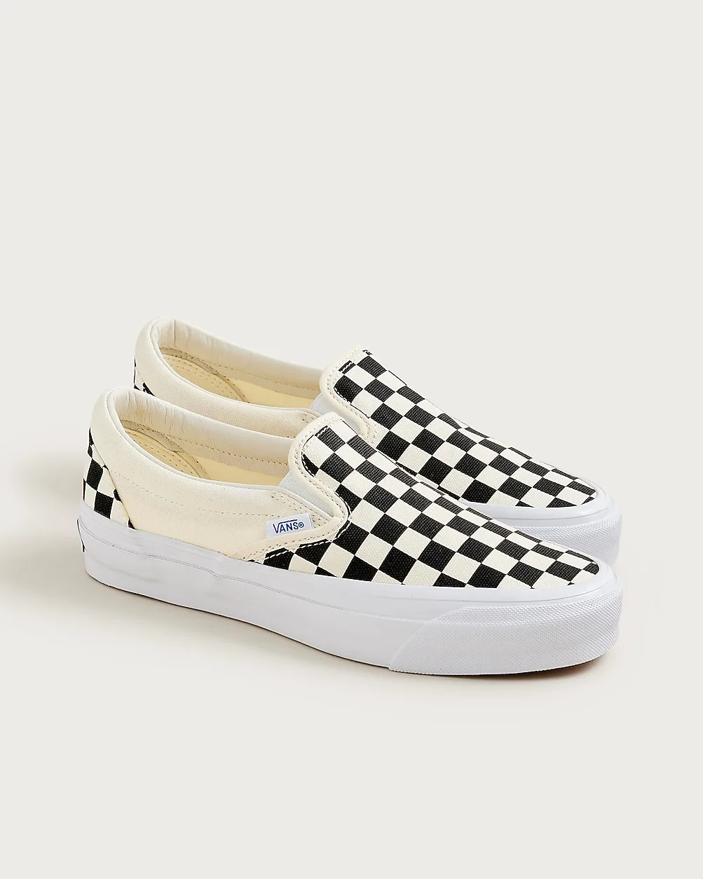 Vans® Premium Authentic Sneakers in Checkerboard Canvas by J.Crew
