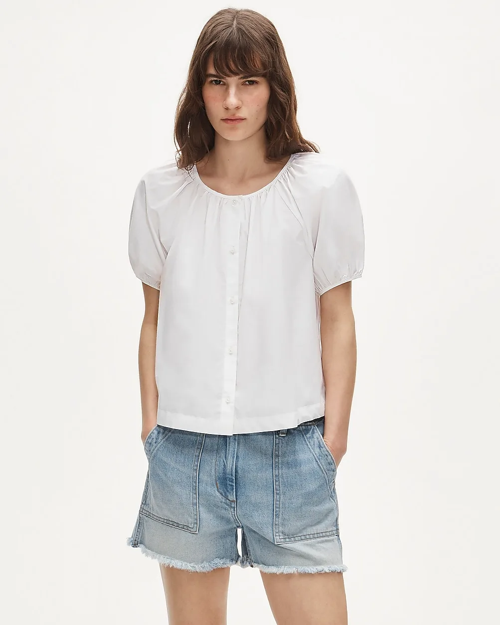Utility-Pocket Denim Short by J.Crew