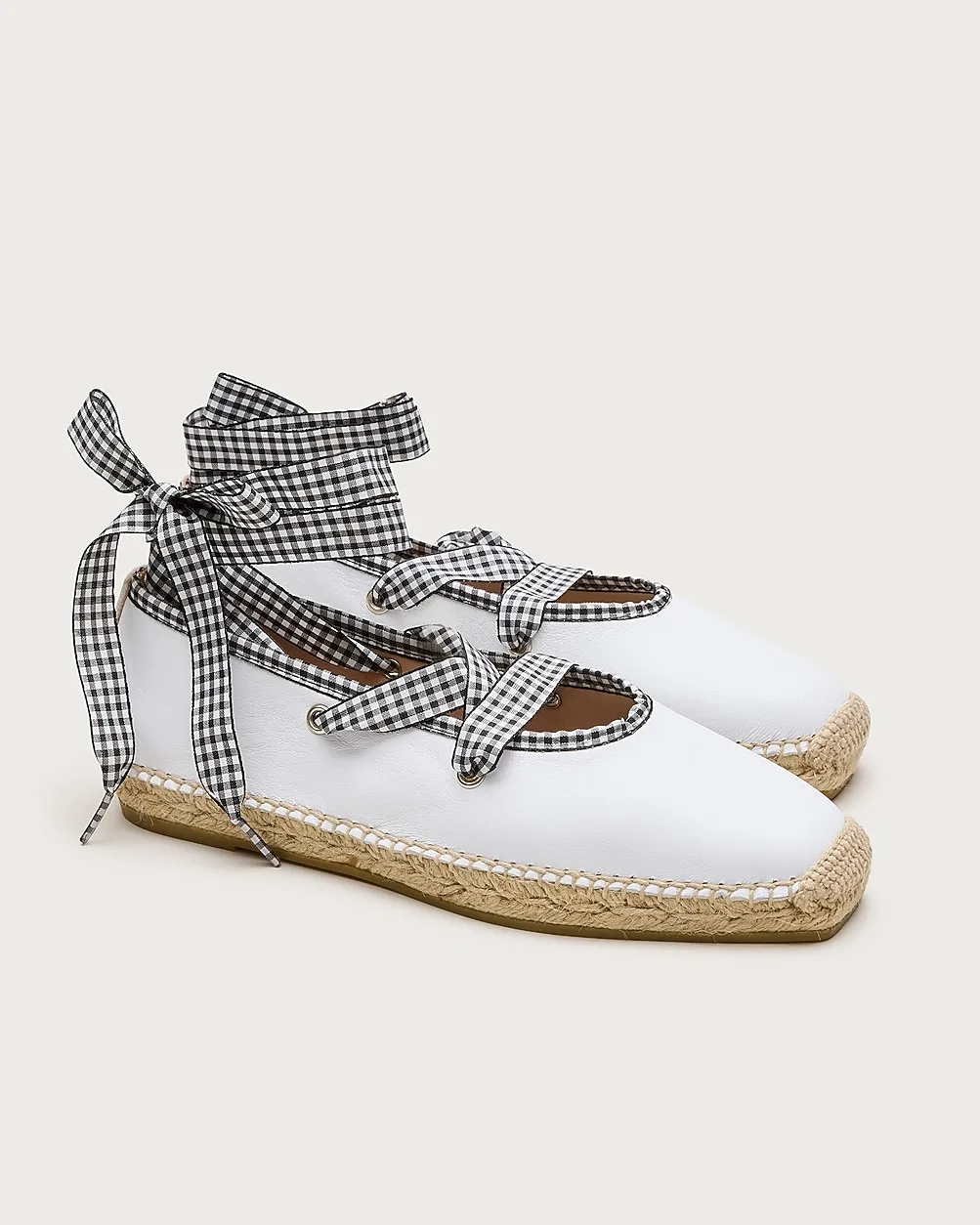 Made-in-Spain Sophie Lace-Up Espadrilles by J.Crew