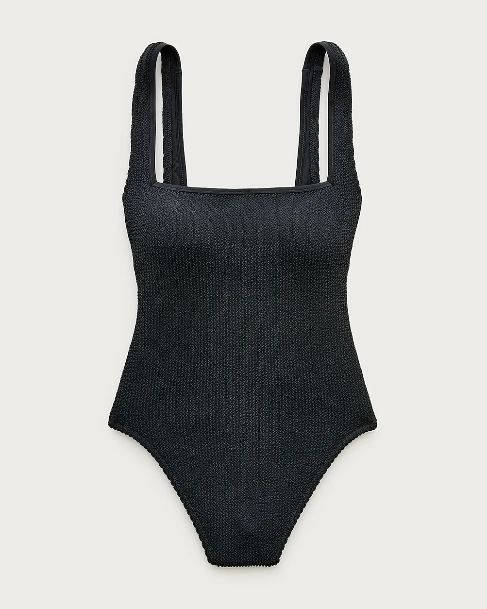Squareneck Scrunchie One-Piece by J.Crew