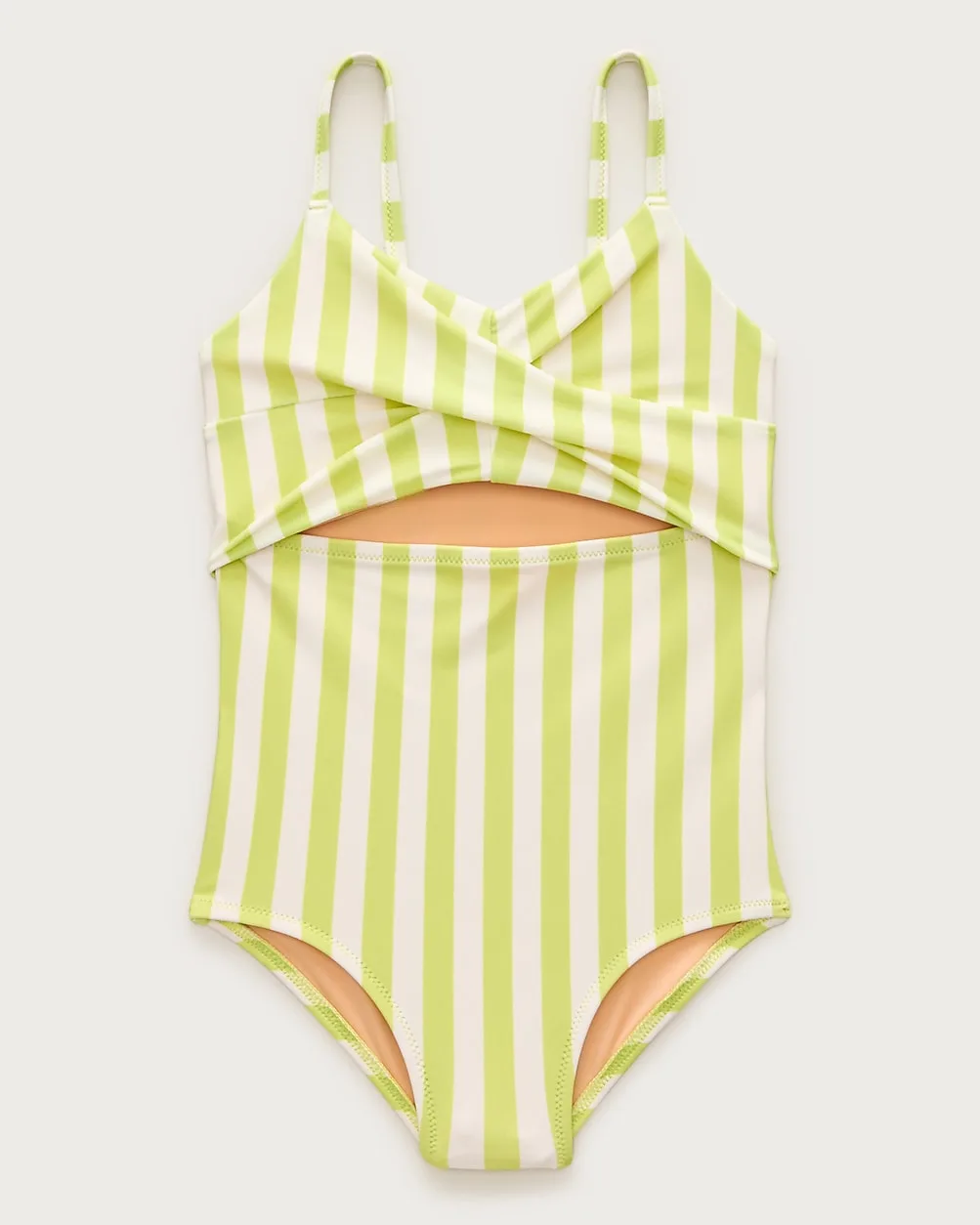 Twist-Front One-Piece Swimsuit by J.Crew