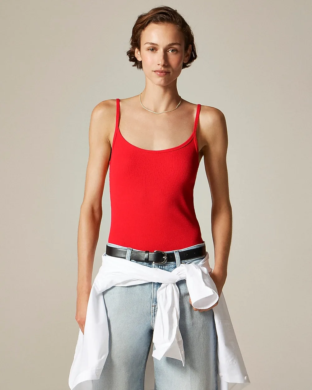 Perfect Rib Slim-Fit Camisole by J.Crew