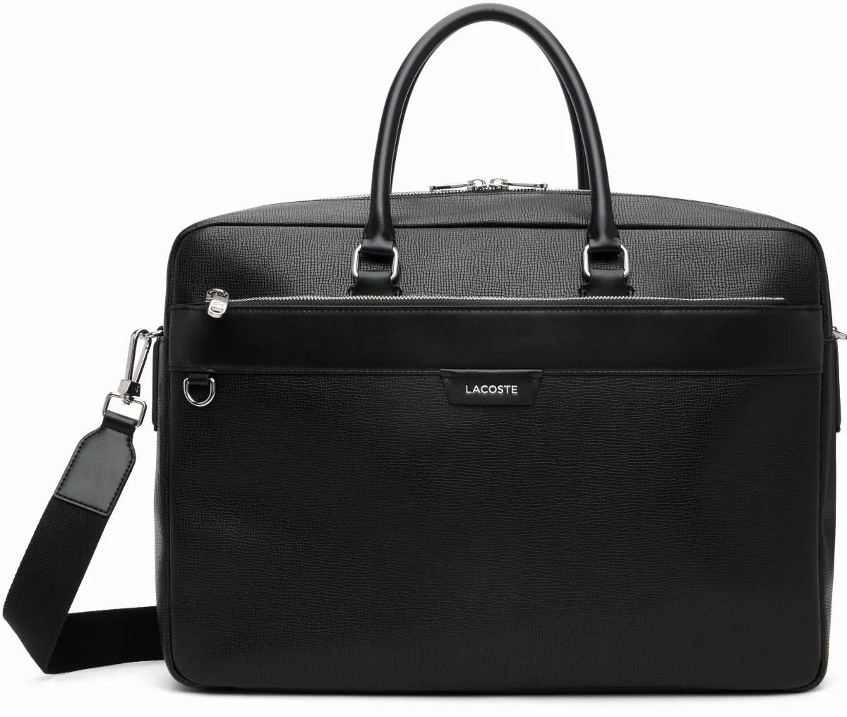 Black Slim Computer Bag by Lacoste