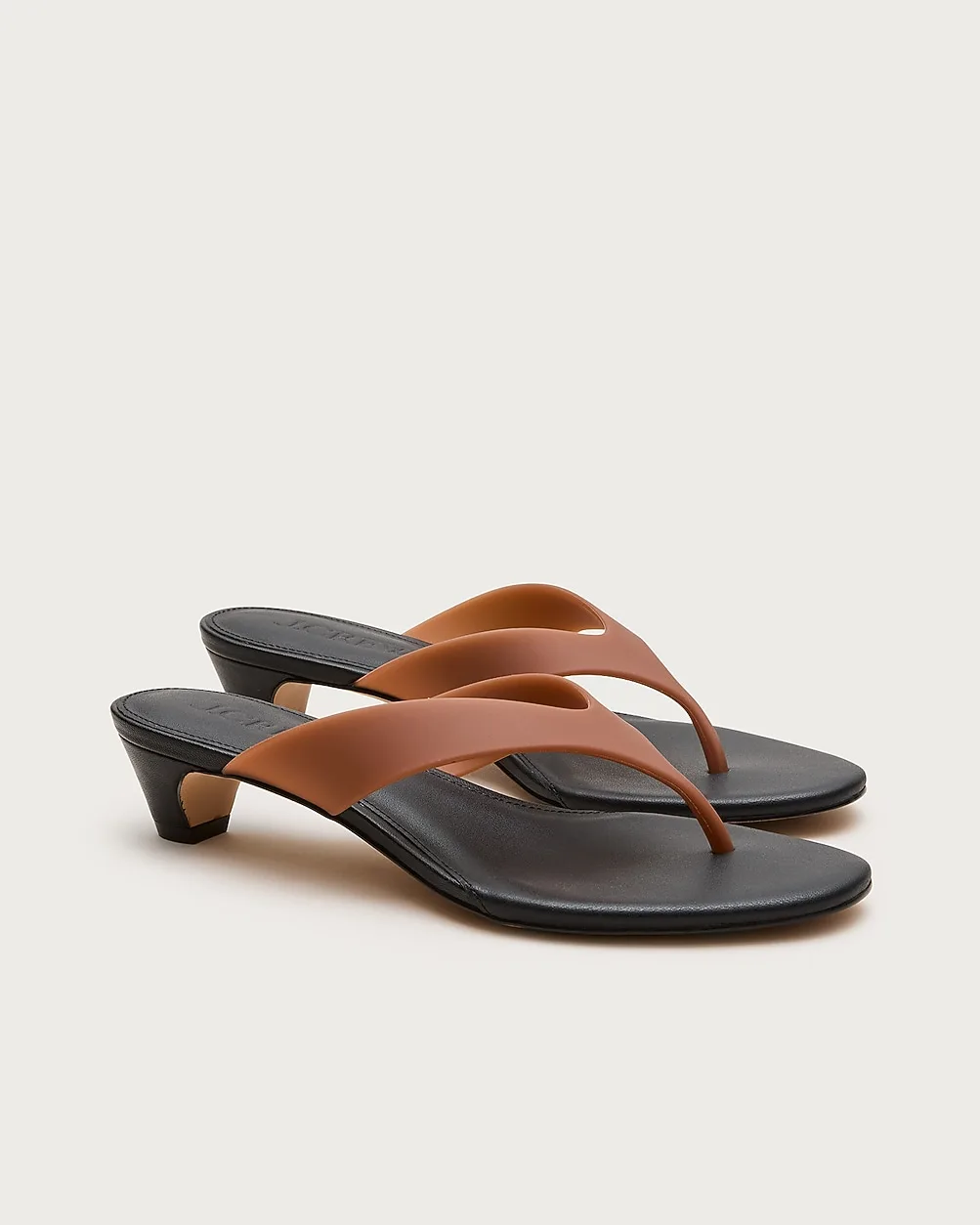 Jelly Kitten-Heel Sandals