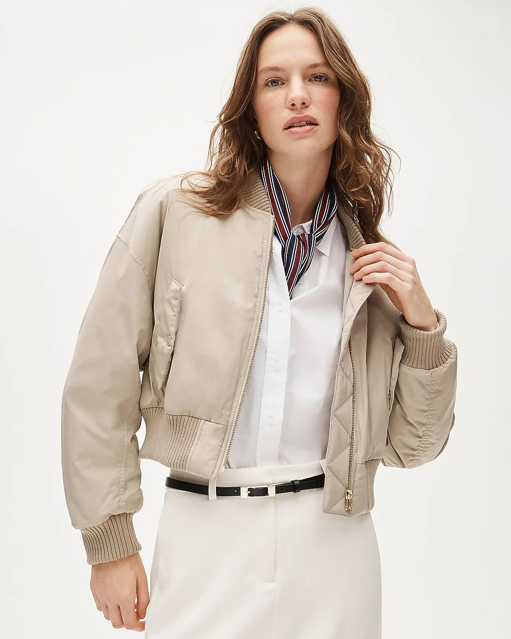 Puffer Bomber Jacket with PrimaLoft® by J.Crew