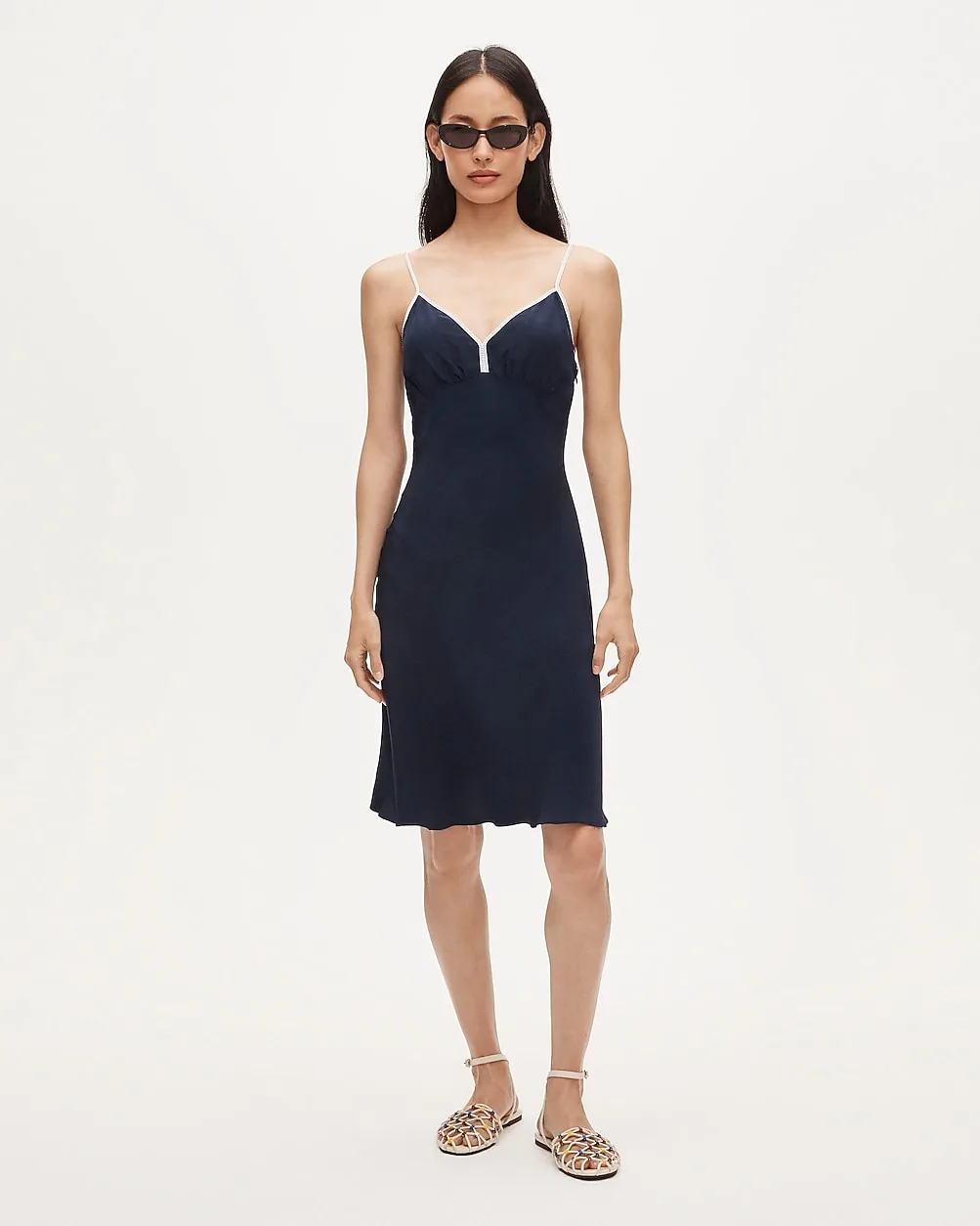 Slip Dress in Crepe De Chine by J.Crew