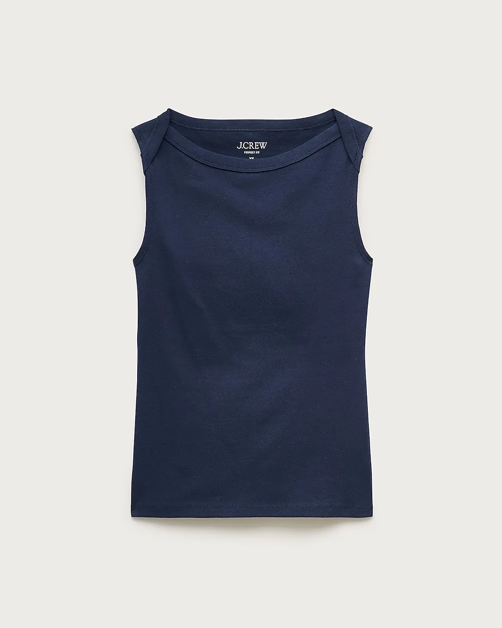 Perfect-Fit Boatneck Tank Top by J.Crew