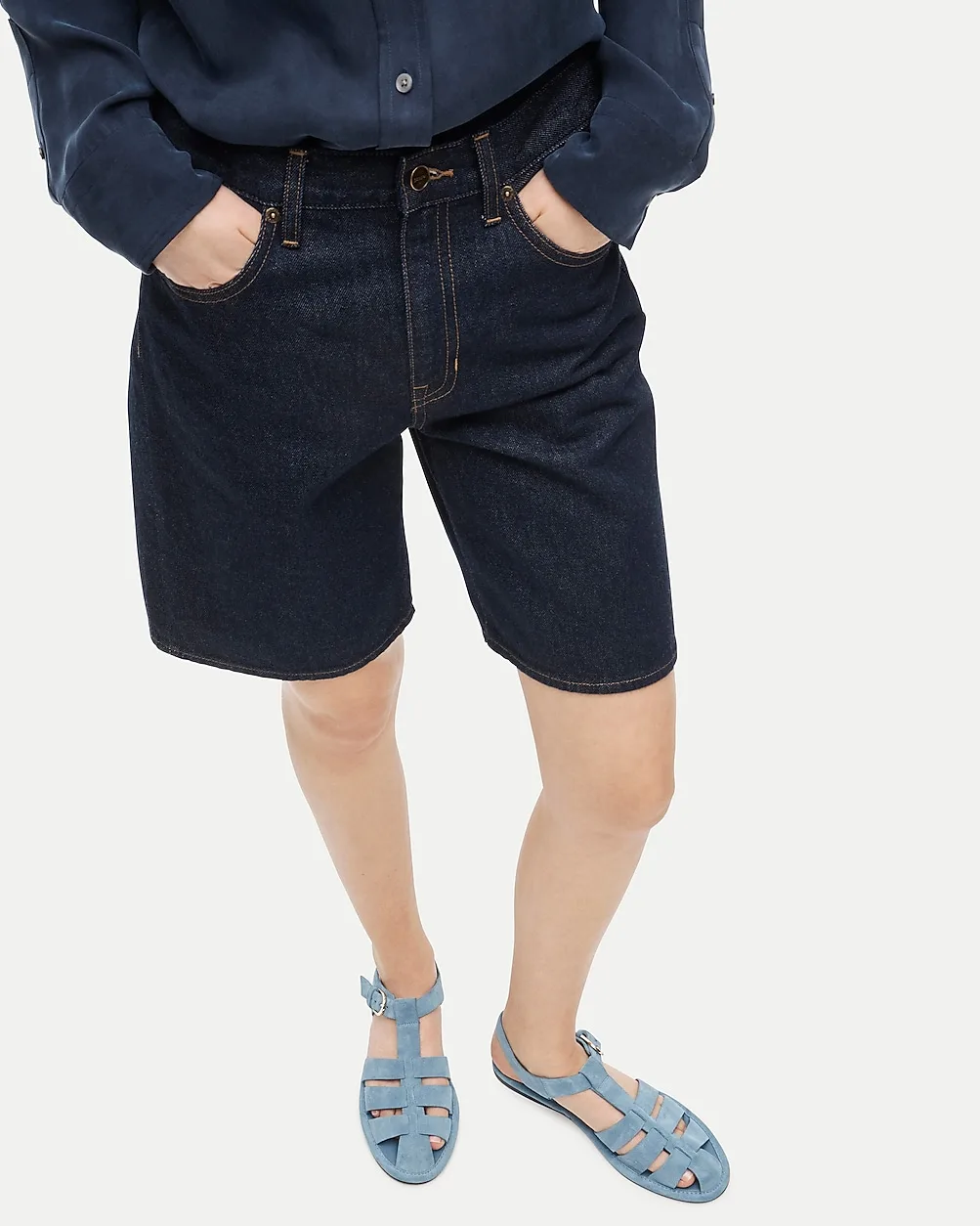 Fisherman Sandals in Suede by J.Crew