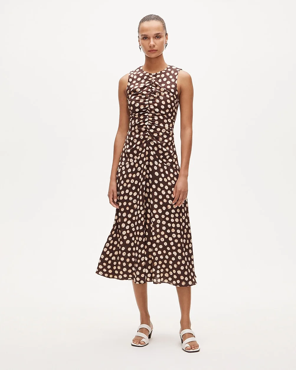 Veranda Dress in Dot Print