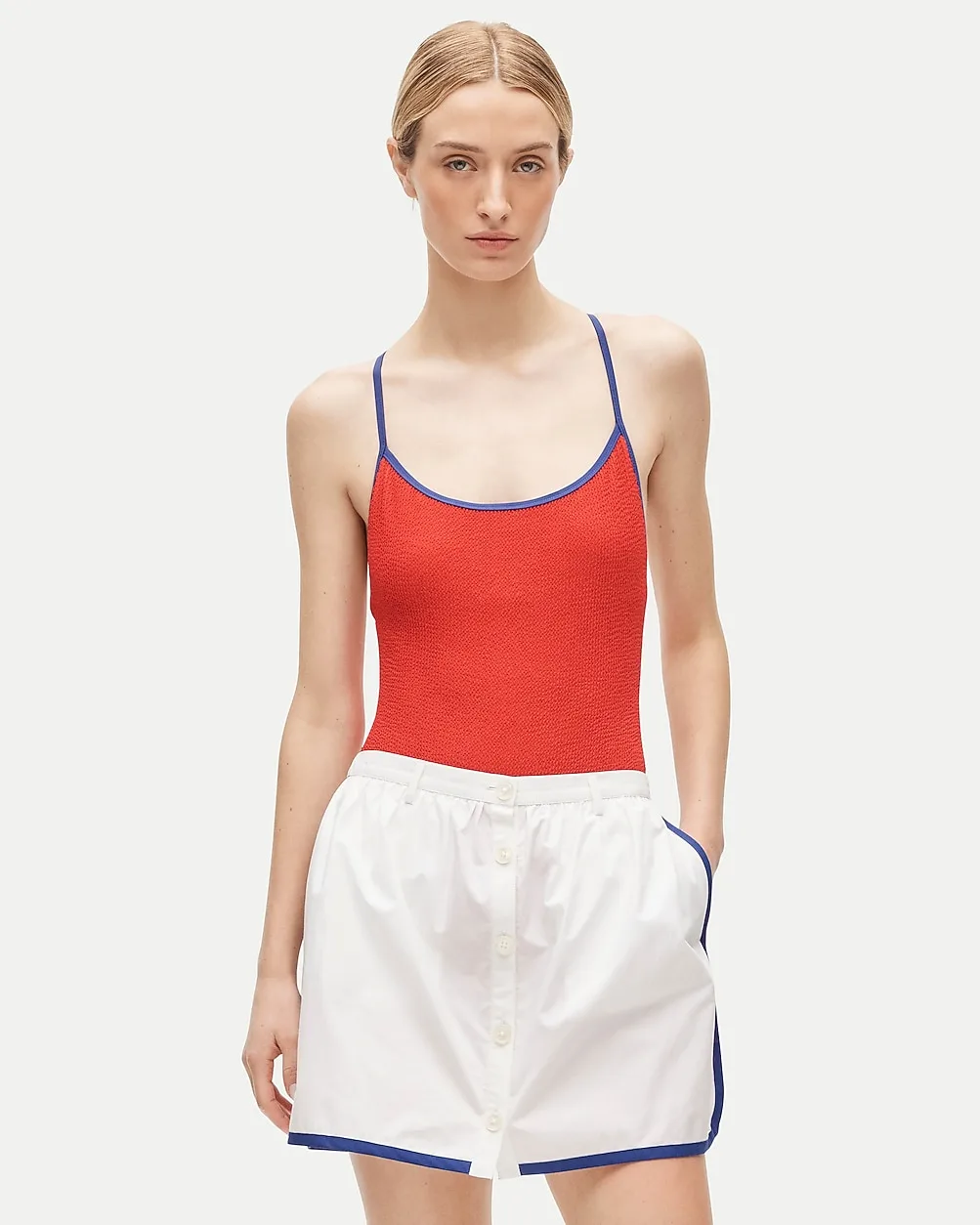 Dolphin-Hem Mini Skirt by J.Crew