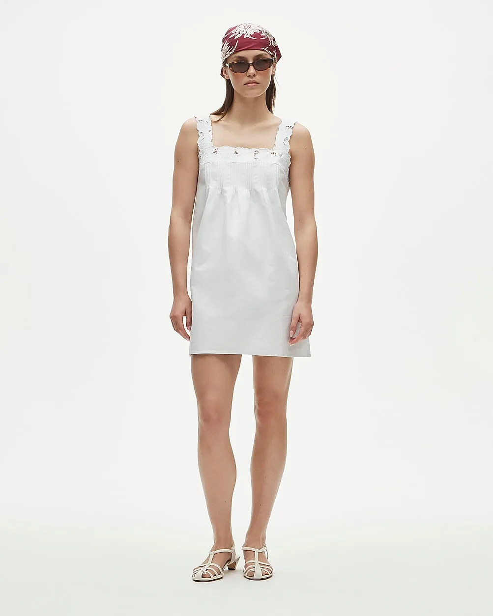 Ondine Mini Dress in Double Cotton Poplin by J.Crew