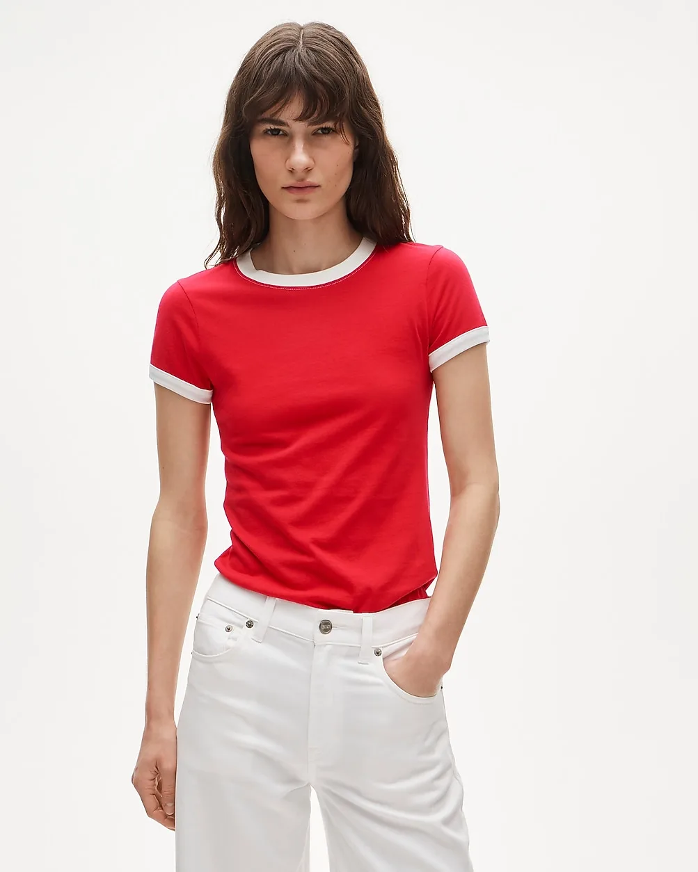 Vintage Jersey Ringer T-Shirt by J.Crew