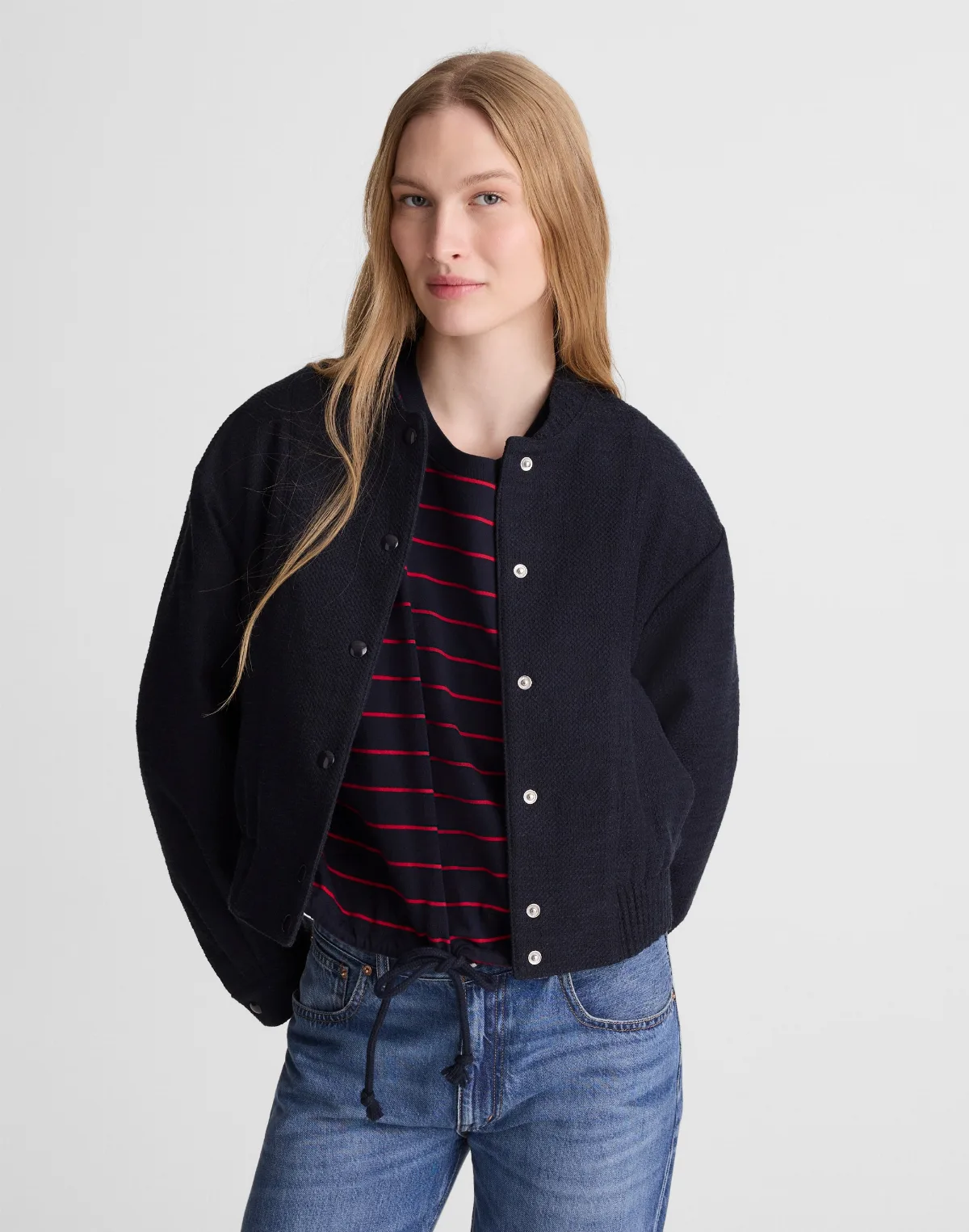 Bomber Jacket in Bouclé by MW