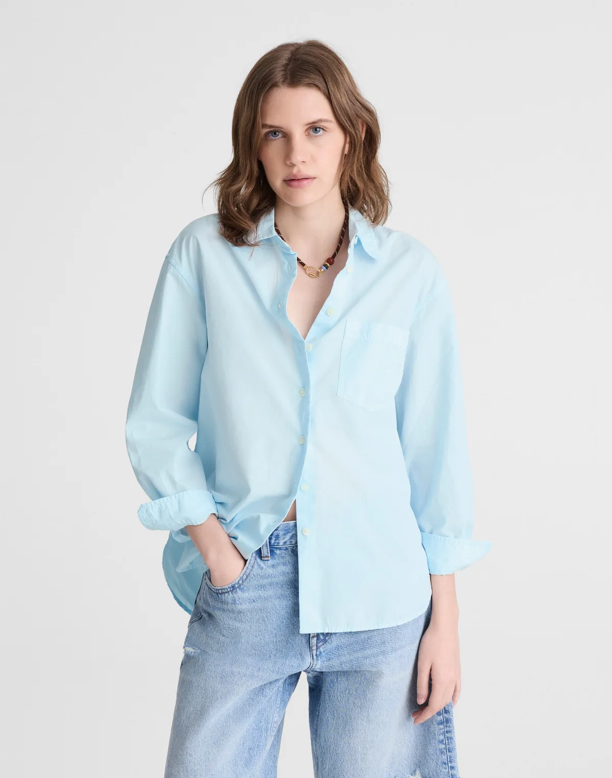 The Easy Shirt in Poplin by MW